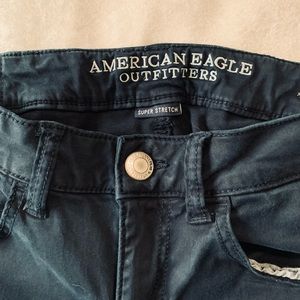 American Eagle Outfitters Black Super Stretch Jeans
